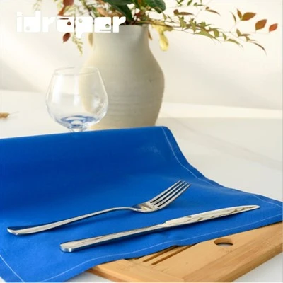 Serviettes de cocktail en tissu jetables